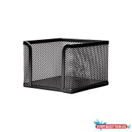 Fémhálós kockatömbtartó Fornax, fekete