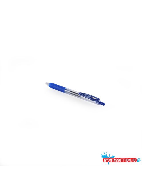 Zselés toll 0,5mm, kék test, Zebra Sarasa Clip, írásszín kék