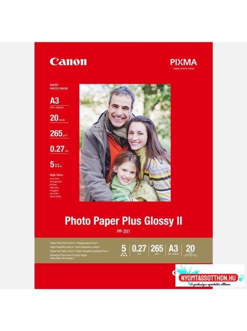 Canon A/3 PP201 20ív 260g fényes fotópapír