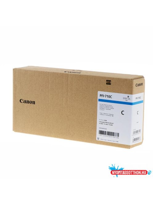Canon PFI710 Cyan tintapatron 700ml (Eredeti)