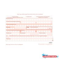 Nyomtatvány átutalási megbízás A6, PFNY.11 2pld