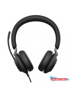 Jabra Evolve2 40 MS Stereo Headset fekete