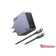   UGREEN Nexode Pro 160W 4 portos GaN gyorstöltő készlet EU X763