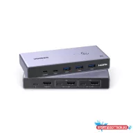 UGREEN HDMI KVM kapcsoló 2 bemenet / 1 kimenet CM692