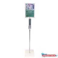   Adagoló állomás kézfertõtlenítõhöz állványos szenzoros lecseppenés gátlóval 2 db kézfertõtlenítõ folyadék 2x500 ml