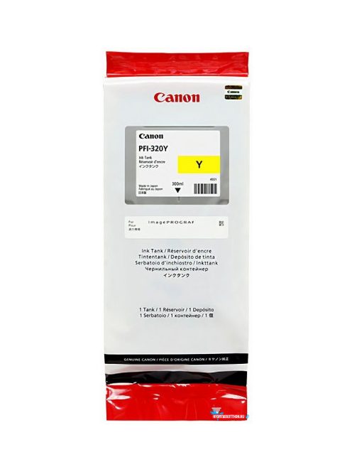 Canon PFI320 Yellow tintapatron (Eredeti)