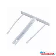   Lefûzõklip, mûanyag, 85mm, Fellowes(R) Bankers Box, 100 db/csomag, fehér