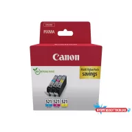 Canon CLI-521 Tintapatron Multipack 3x9 ml (Eredeti)