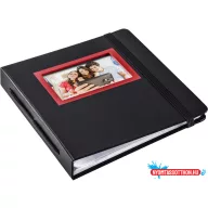 HP Sprocket Album Red and Black
