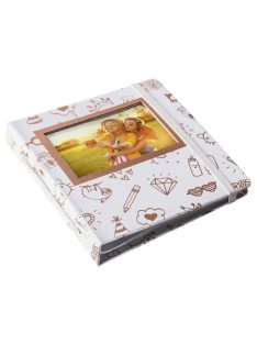 HP Sprocket Album Gold and White