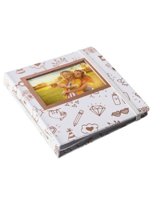 HP Sprocket Album Gold and White