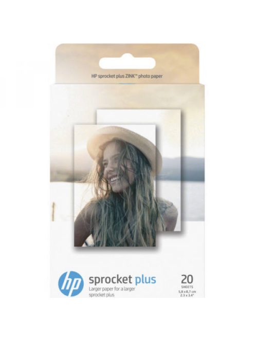 HP Sprocket Plus fotóp. 5,8*8,7cm 20 lap (Eredeti)