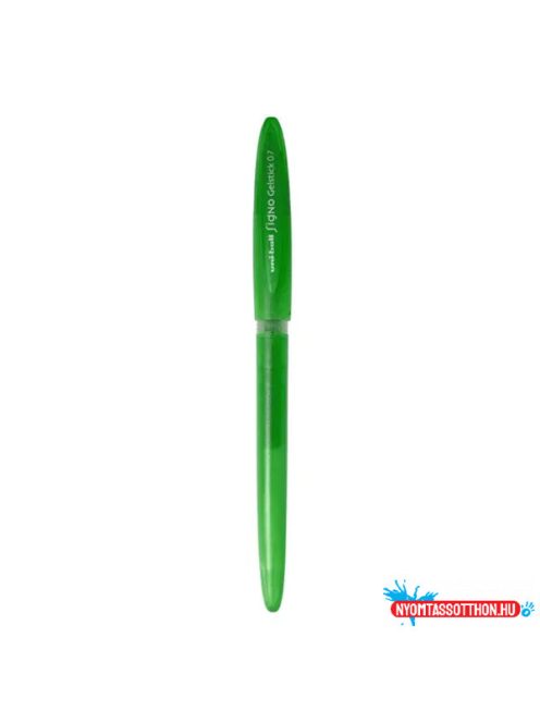Zselés toll 0,4mm, kupakos UM-170 Uni Signo Gelstick, írásszín zöld