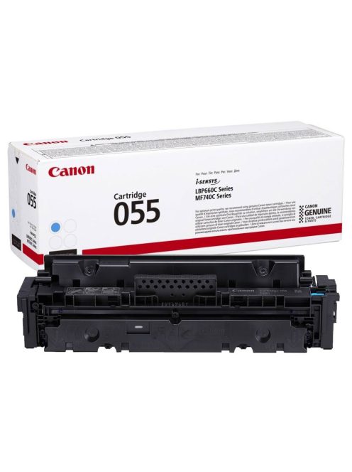 Canon CRG055 Toner Cyan 2.100 oldal (EREDETI)