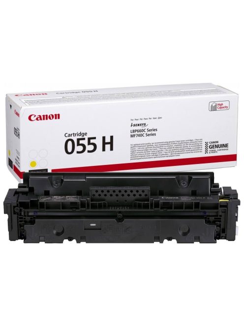 Canon CRG055H Toner Yellow 5.900 oldal (EREDETI)