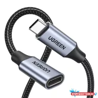   UGREEN USB-C apa - USB-C anya Gen 2 hosszabbító kábel 1 m Space szürke US372