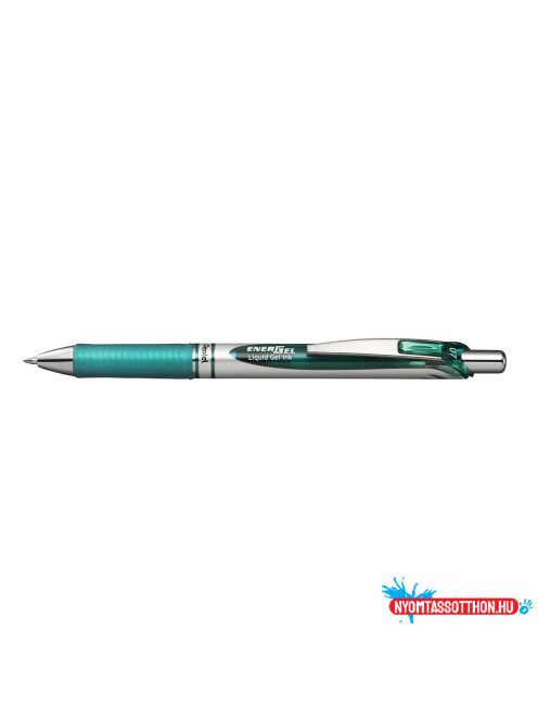 Rollertoll zselés 0.7mm, Pentel EnerGel BL77-S3X, írásszín türkiz