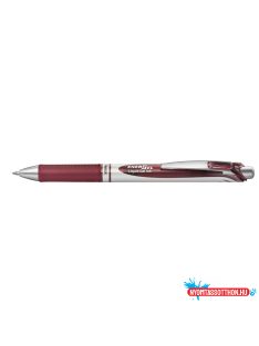   Rollertoll zselés 0.7mm, Pentel EnerGel BL77-BGX, írásszín bordó