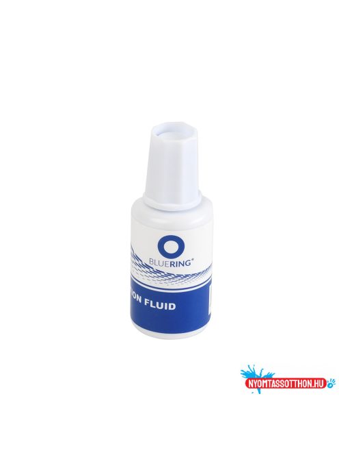 Hibajavító folyadék 20ml, vízbázisú szivacsos végû Bluering(R)