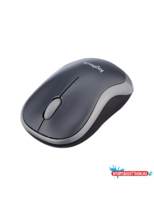 Egér vezeték nélküli, Logitech M185 szürke