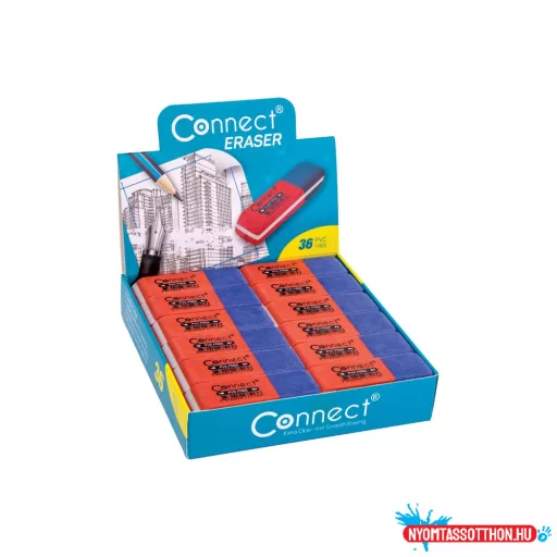 Radír Connect piros/kék C-36BR,