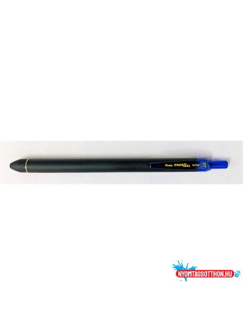 Golyóstoll nyomógombos 0,35mm, dokument toll BLP437 EnerGel Pentel, írásszín kék