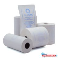   Hőpapír 110 mm széles, 28fm hosszú, cséve 12mm, 5 tekercs/csomag,  ( 110/50 ) BPA mentes Bluering®