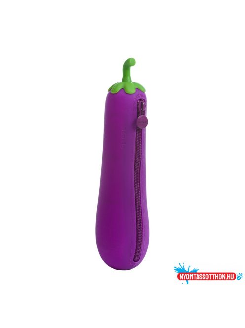 Tolltartó, szilikon, padlizsán, Nebulo