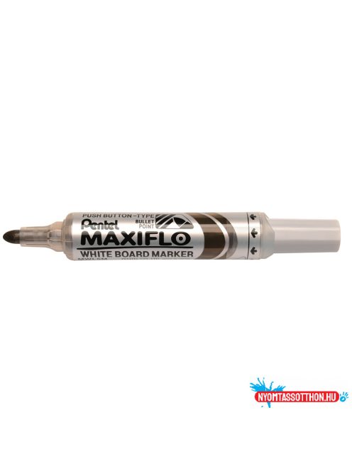 Táblamarker 2,5mm, kerek hegyû, Pentel Maxiflo barna