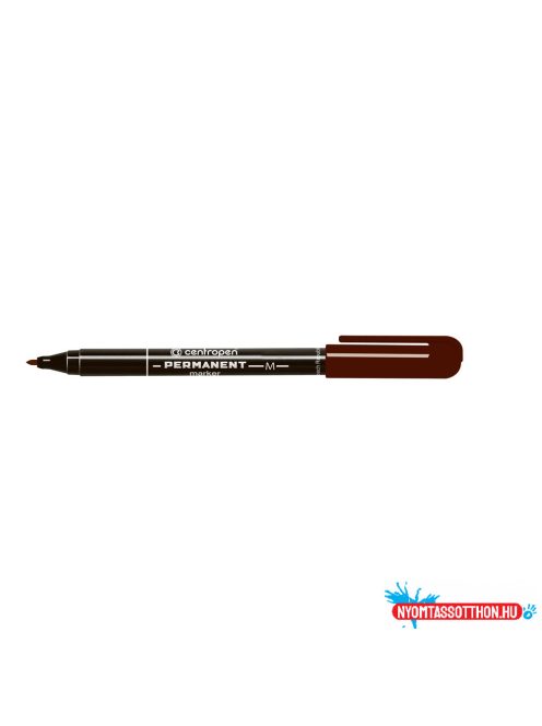 Alkoholos marker 1mm, M, Centropen 2846 barna