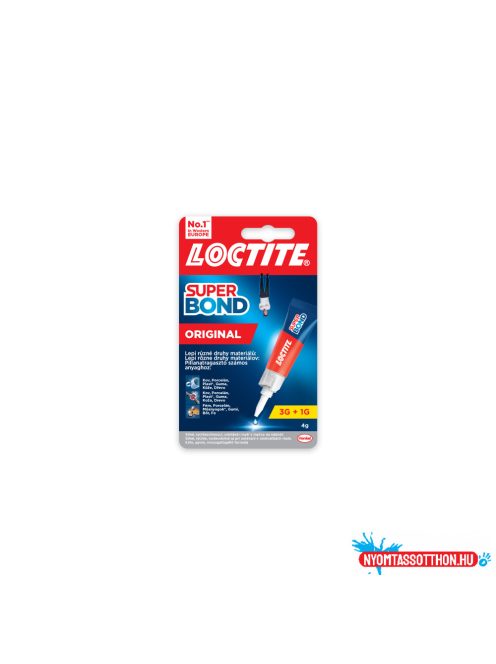 Pillanatragasztó 4g Loctite Super Bond Original