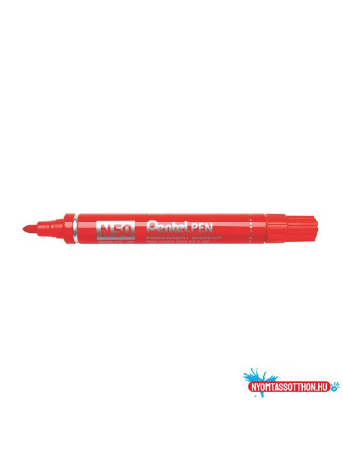 Alkoholos marker fém testû 4,3mm kerek hegyû N50-BE Pentel Extreme piros