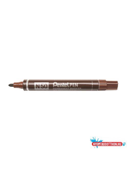 Alkoholos marker fém testû 4,3mm kerek hegyû N50-DE Pentel Extreme zöld