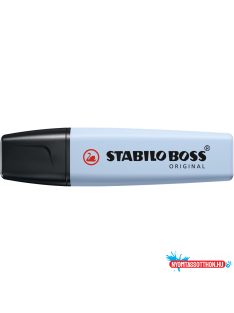   Szövegkiemelõ 2-5mm, vágott hegyû, STABILO Boss original Pastel ködös kék