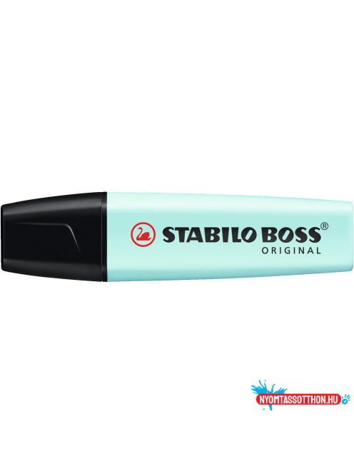 Szövegkiemelõ 2-5mm, vágott hegyû, STABILO Boss original Pastel türkiz