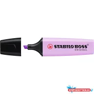   Szövegkiemelõ 2-5mm, vágott hegyû, STABILO Boss original Pastel orgona