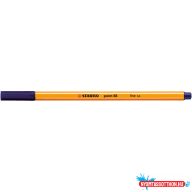 Rostirón, tûfilc 0,4mm, STABILO Point 88 éj kék