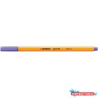 Rostirón, tûfilc 0,4mm, STABILO Point 88 halvány lila