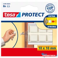 Védõütközõ 10x10mm 8 db/csomag, Tesa fehér