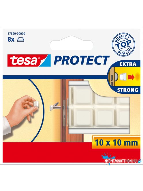 Védõütközõ 10x10mm 8 db/csomag, Tesa fehér