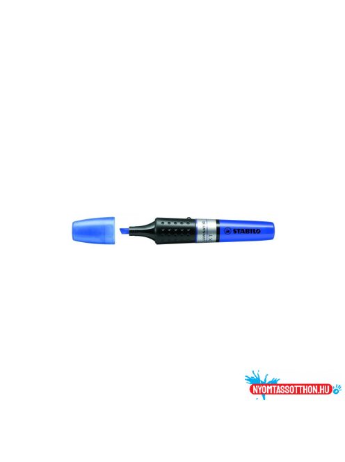 Szövegkiemelõ 2-5mm, hengeres test Stabilo Luminator kék