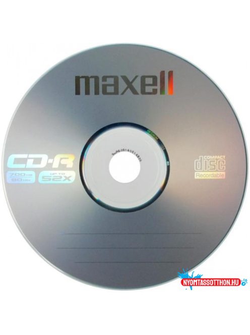 CD-R 700MB 52x papírtokos Maxell