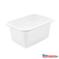 Varia tál 425ml, PS fehér