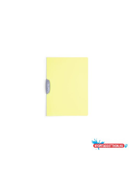 Klip mappa 30lap Durable Swingclip(R) Color, sárga