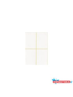 Etikett címke, 38x58mm, 15 lap, 4 címke/lap