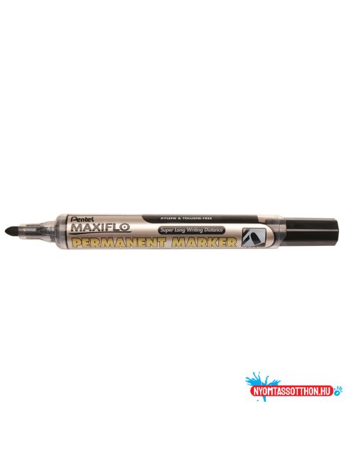 Alkoholos marker 4,5mm kerek pumpás NLF50-A Pentel Maxiflo fekete