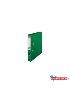   Iratrendezõ A4, 5cm, PP élvédõ sínnel, Esselte Standard Vivida zöld