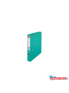   Iratrendezõ A4, 5cm, PP élvédõ sínnel, Esselte Standard Vivida türkiz