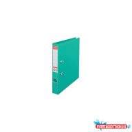   Iratrendezõ A4, 5cm, PP élvédõ sínnel, Esselte Standard Vivida mentazöld