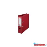   Iratrendezõ A4, 7,5cm, PP élvédõ sínnel, Esselte Standard Vivida bordó